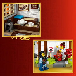 LEGO® 71858 NINJAGO®Kovárna Čtyři zbraně: 15 let NINJAGO