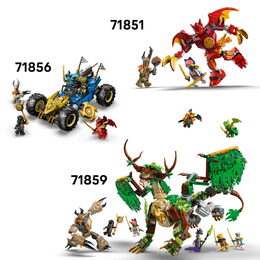 LEGO® 71857 NINJAGO®Souboj nindža vozidel a domek na stromě