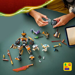 LEGO® 71854 NINJAGO®Coleův expediční robot a dračí Zane