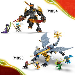 LEGO® 71854 NINJAGO®Coleův expediční robot a dračí Zane