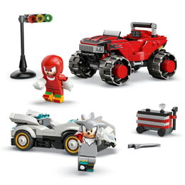 LEGO® 77118 Sonic the Hedgehog™Silver a jeho auto vs. Knuckles a jeho monster truck