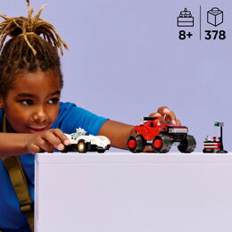 LEGO® 77118 Sonic the Hedgehog™Silver a jeho auto vs. Knuckles a jeho monster truck