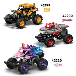LEGO® 42219 Technic Monster Jam™ Grave Digger™ Oheň a led