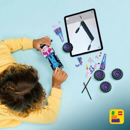 LEGO® 42220 Technic Monster Jam™ Sparkle Smash™ s natahovacím motorem