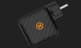 Nabíječka do sítě Hammer RapidCharge 100W, 1xUSB, 3xUSB-C černá