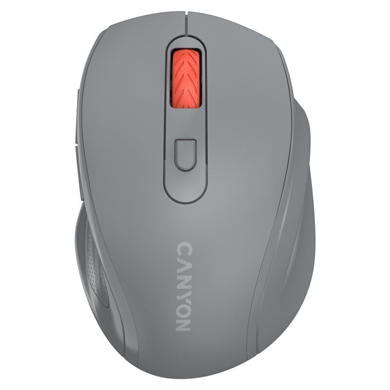 Myš Canyon OnClick 20 bezdrátová / 6 / 1600DPI - šedá