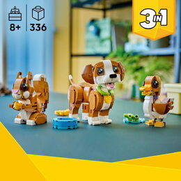 LEGO® 31382 Creator 3v1 Roztomilá zvířata: Roztomilé štěňátko