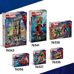 LEGO® 76334 Epický souboj: Spider-Man vs. Sandman