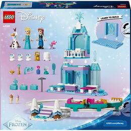 LEGO® 43281 Disney Ledové království Elsin ledový palác a jízda na sněhu