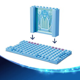 LEGO® 43281 Disney Ledové království Elsin ledový palác a jízda na sněhu