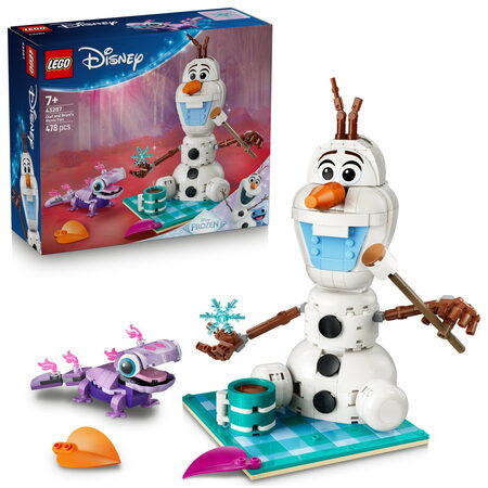 LEGO® 43287 Disney Ledové králoství Olaf a Bruni na zábavném pikniku