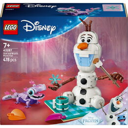 LEGO® 43287 Disney Ledové králoství Olaf a Bruni na zábavném pikniku