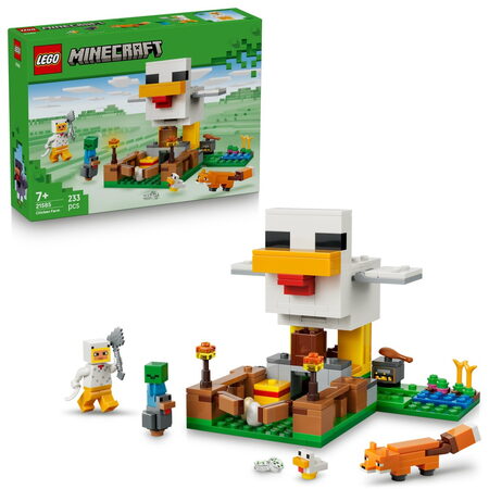 LEGO® 21585 Minecraft® Slepičí farma