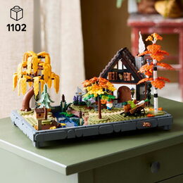 LEGO® Icons 11372 Chata a podzimní zahrada