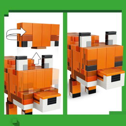 LEGO® 21588 Minecraft® Liška