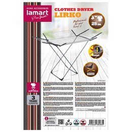 LT8101 SUŠÁK NA PRÁDLO 25M LIRKO LAMART