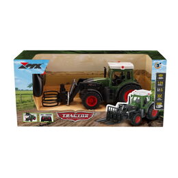 RC traktor s kleštěmi na balíky 2.4Ghz