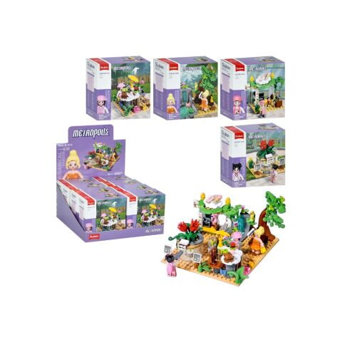 Sluban Metropolis M38-B1373B Botanická zahrada Dáma s telefonem