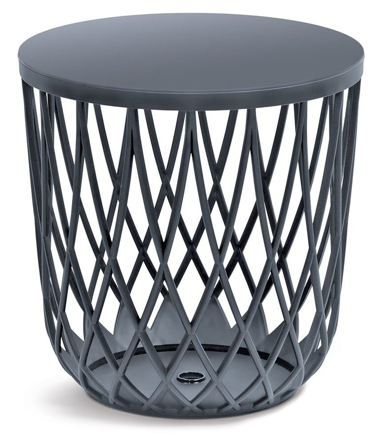 Univerzální koš Prosperplast UNIQUBO s plastovým víkem 44,7 antracit