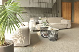 Univerzální koš Prosperplast UNIQUBO s plastovým víkem 44,7 antracit