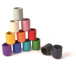 2Kids Toys Duhové kuličky a kalíšky 12 barev