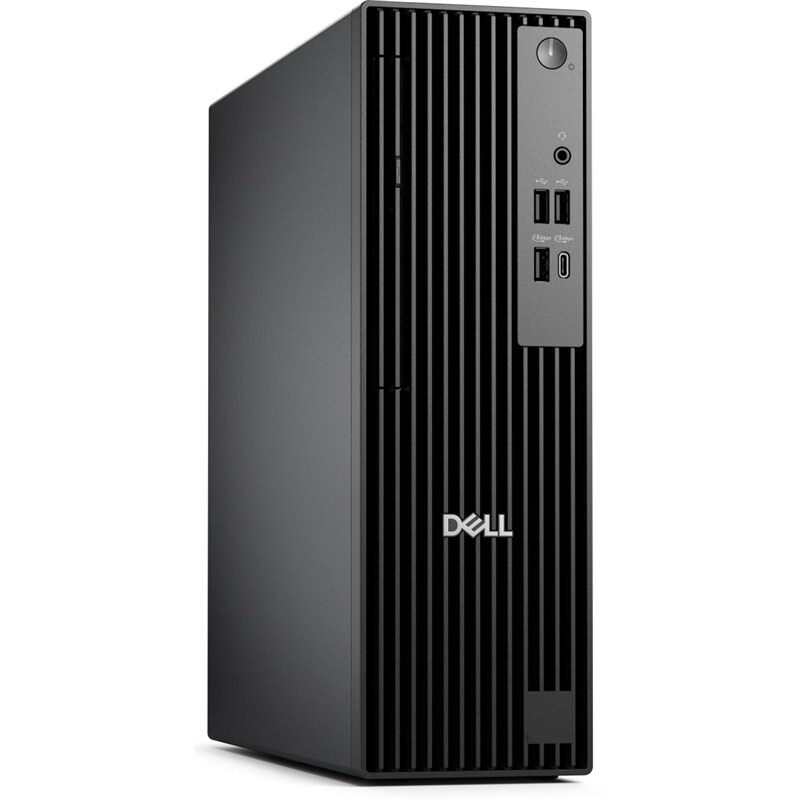 Počítač Dell Pro Slim QCS1255 R5-8600G, RAM 16GB, SSD 512GB, ,Radeon 760M, Microsoft Windows 11 Pro - černý