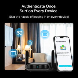 WiFi router TP-Link TL-WR3602BE cestovní, BE3600, WiFi 7, 1x 2,5GWAN, 1x GLan, USB, 2,4/5GHz