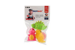 Dinosaurus 3ks do vody stříkací plast 7-9cm v sáčku 13,5x20cm 0m+