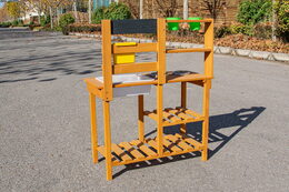 2Kids Toys Dřevěná zahradní kuchyňka s dřezem