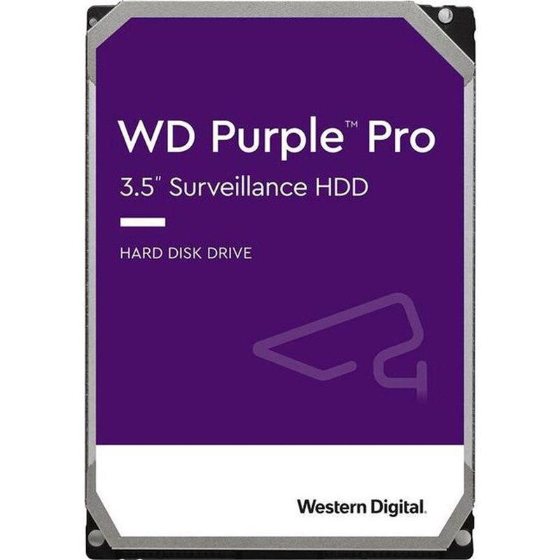 HDD 3,5" Western Digital Purple Pro 14TB SATA III, rychlost otáček: 7200 ot/min, 512MB cache