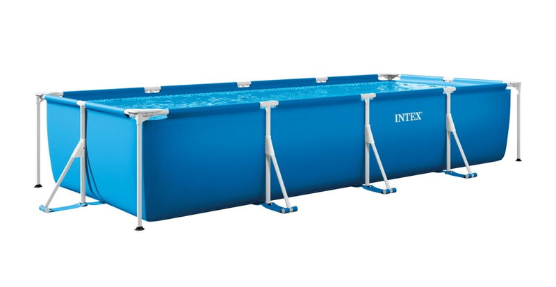 Bazén s konstrukcí - obdelník