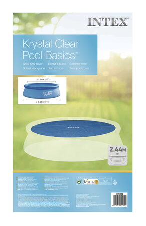 Kryt solární pro bazén velikosti 2,44 m