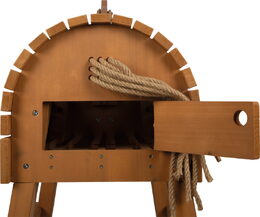 small foot Dřevěný koník hnědý