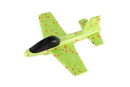 Teddies Letadlo házecí polystyren 17cm 2 barvy na kartě