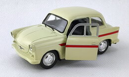 Welly Trabant P50 / P60 model 1:34 krémový