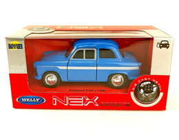 Welly Trabant P50 / P60 model 1:34 modrý