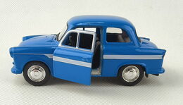 Welly Trabant P50 / P60 model 1:34 modrý