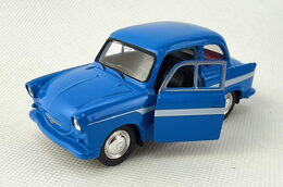Welly Trabant P50 / P60 model 1:34 modrý