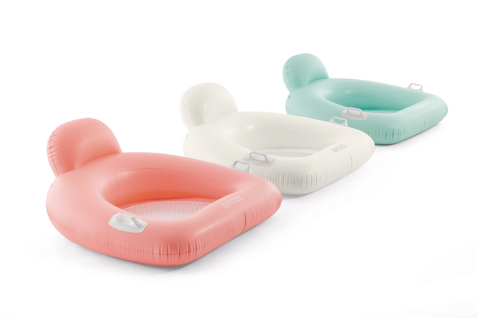 Nafukovací křeslo s opěradlem do vody s madly