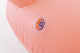 Nafukovací křeslo s opěradlem do vody s madly