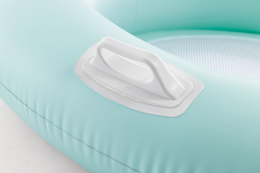 Nafukovací křeslo s opěradlem do vody s madly