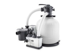 Krystal clear pískový filtr s čerpadlem a solinátorem 220-24