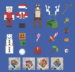 Minecraft adventní kalendář