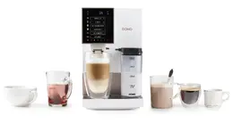 Automatický Espresso kávovar - bílo bronzový - DOMO DO742K, 1 350 W, 19 barů, LC