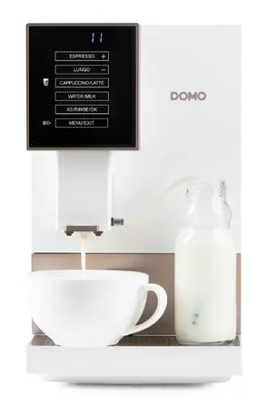 Automatický Espresso kávovar - bílo bronzový - DOMO DO742K, 1 350 W, 19 barů, LC
