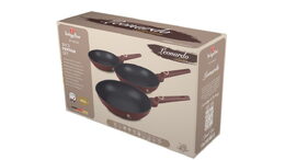 BERLINGERHAUS Sada pánví s titanovým povrchem 3 ks Leonardo Collection BH-8048