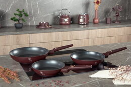 BERLINGERHAUS Sada pánví s titanovým povrchem 3 ks Leonardo Collection BH-8048