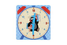 Akim Výukové papírové hodiny Krtek 21x21cm
