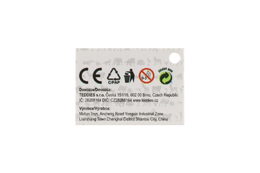 Čáp bílý zooted plast 9cm v sáčku