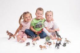 Motýl tropický Papilio/otakárek fenyklový zooted plast 8cm v sáčku